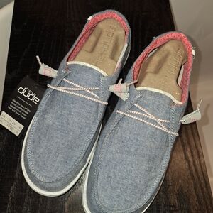 NWT Hey Dude Blue Casual Shoes